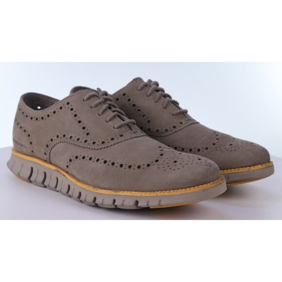 Cole Haan Zero Grand $160 Men\'s Wingtip Oxfords Shoes Size 10.5 M Nubuck Leather main image 10